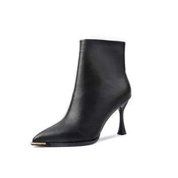 Ботильоны женские Pinweishidu, цвет Beige [8 cm]