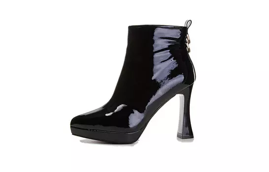 Ботильоны женские Pooq, бежевый