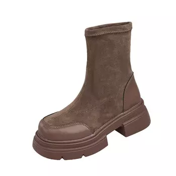 Ботильоны женские Pretty Tiffin, хаки