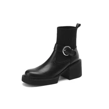 Ботильоны женские Pwpj, черный