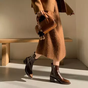 Ботильоны женские Pwpj, черный