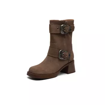 Ботильоны женские Pwpj, хаки