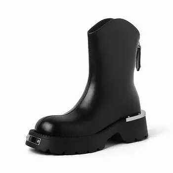 Ботильоны женские Pwpj, темно-коричневый