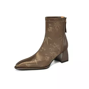 Ботильоны женские Qiaoliner, белый