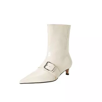 Ботильоны женские Qiaoliner, черный