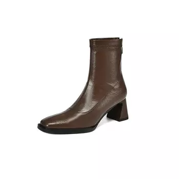 Ботильоны женские Qiaoliner, черный