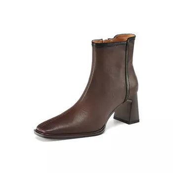 Ботильоны женские Qiaoliner, черный