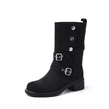 Ботильоны женские Quicheshoes, черный