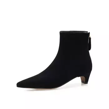 Ботильоны женские Raphael Sona, цвет Black Fleece-lined