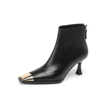 Ботильоны женские Raphael Sona, цвет Black Fleece-lined