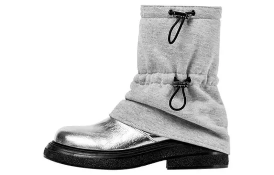 Ботильоны женские серебряный Wonderful Couple, серебряный