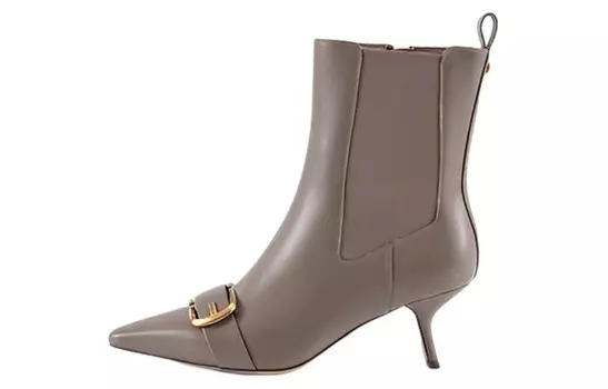 Ботильоны женские серо-коричневые Sam Edelman