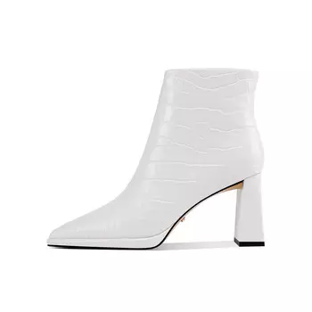 Ботильоны женские Shesrim, белый