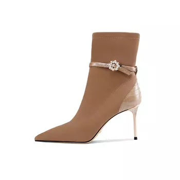 Ботильоны женские Shesrim, цвет Caramel