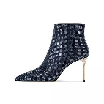 Ботильоны женские синий Hoov