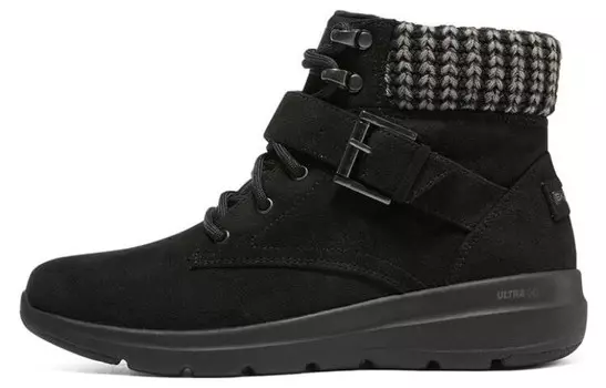 Ботильоны женские средней высоты, черные/серые Skechers