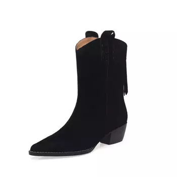 Ботильоны женские Su Yanjiao, черный