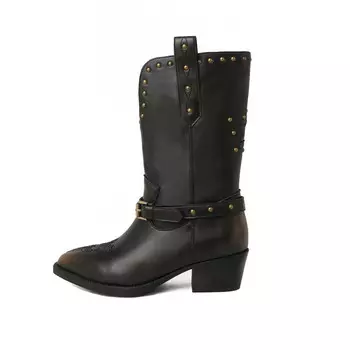 Ботильоны женские Su Yanjiao, черный