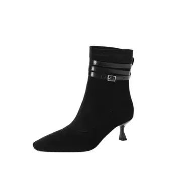 Ботильоны женские Su Yanjiao, черный