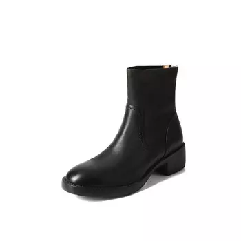 Ботильоны женские Su Yanjiao, цвет Black Fleece-lined