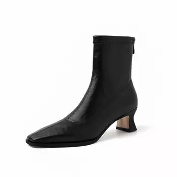 Ботильоны женские Su Yanjiao, коричневый