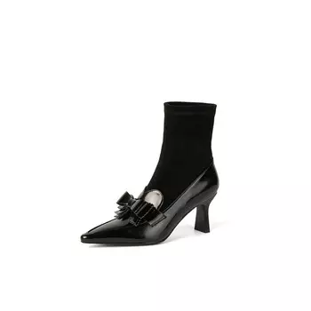 Ботильоны женские Su Yanjiao, коричневый