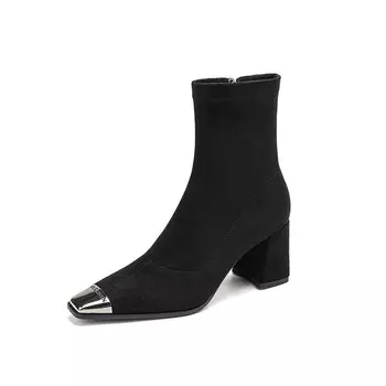 Ботильоны женские Su Yanjiao, коричневый