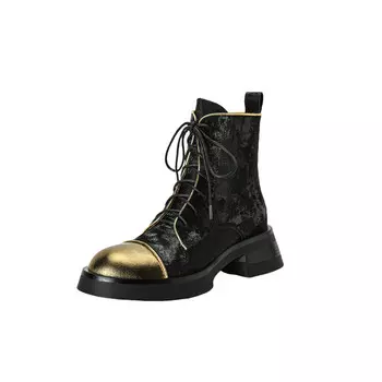 Ботильоны женские Su Yanjiao, коричневый