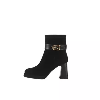 Ботильоны женские Su Yanjiao, коричневый