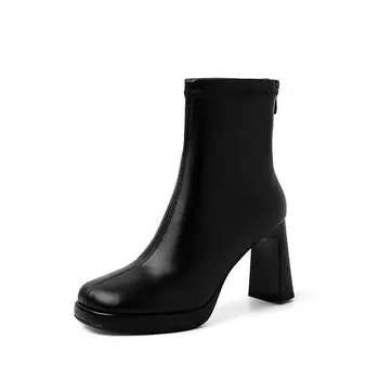 Ботильоны женские Su Yanjiao, коричневый