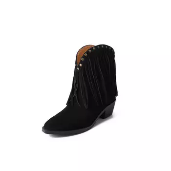 Ботильоны женские Su Yanjiao, темно-коричневый