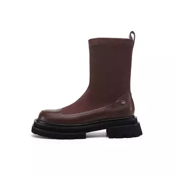 Ботильоны женские Talitaqoom, темно-коричневый