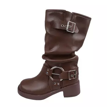 Ботильоны женские Tuopin, коричневый