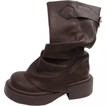 Ботильоны женские Tuopin, коричневый