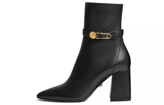 Ботильоны женские Versace, черный