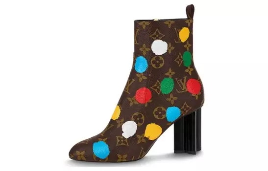 Ботильоны женские Yayoi Kusama X Silhouette, коричневые Louis Vuitton