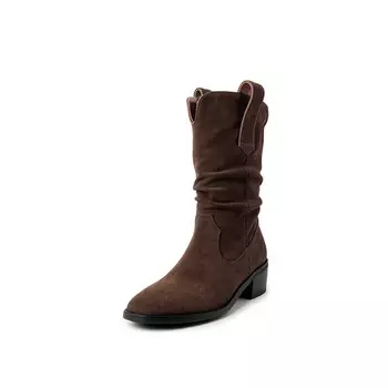 Ботильоны женские Yikefei, черный