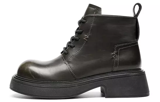 Ботильоны женские зеленый Eblan