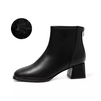 Ботильоны женские Zhr, черный