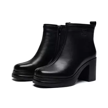 Ботильоны женские Zhr, черный