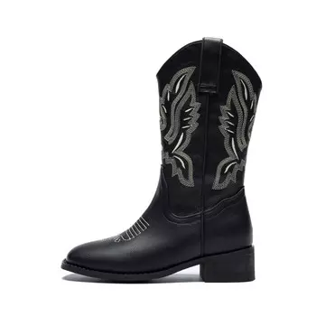 Ботильоны женские Zhr, черный