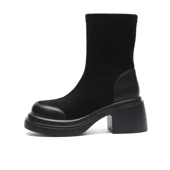 Ботильоны женские Zhr, хаки