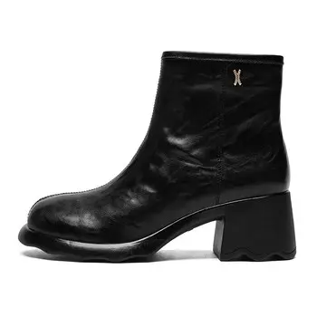 Ботильоны женские Zhr, коричневый