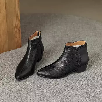 Ботильоны женские Zi Xiao, черный