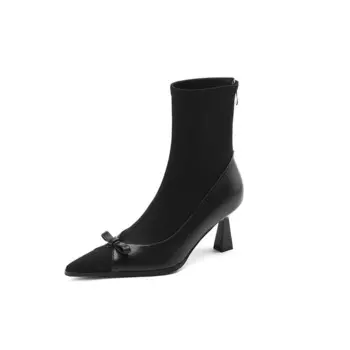 Ботильоны женские Zi Xiao, черный