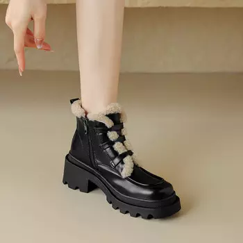 Ботильоны женские Zi Xiao, черный