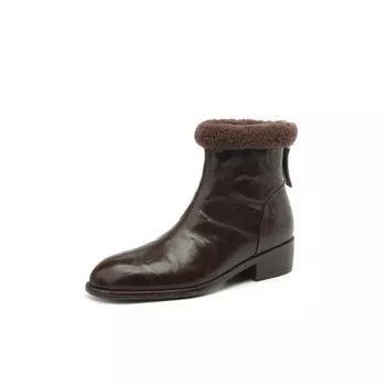 Ботильоны женские Zi Xiao, коричневый