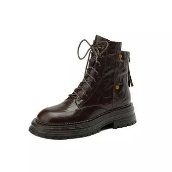 Ботильоны женские Zi Xiao, коричневый