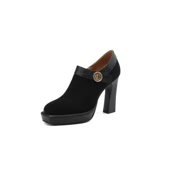 Ботильоны женские Zi Xiao, коричневый