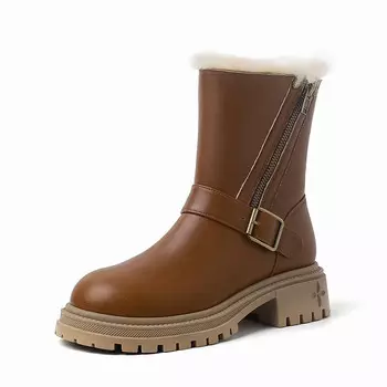 Ботильоны женские Zi Xiao, коричневый